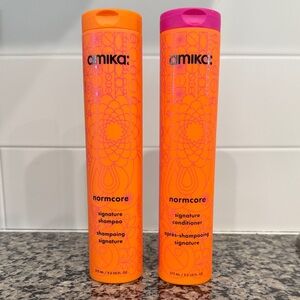 Amika Normcore Shampoo and Conditioner set- Vibrant Orange and Pink